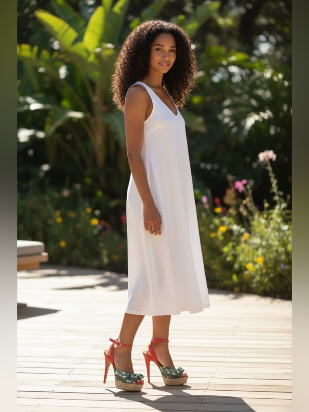 Charlotte Olympia Serena Banana Leaf Sandal Herls
